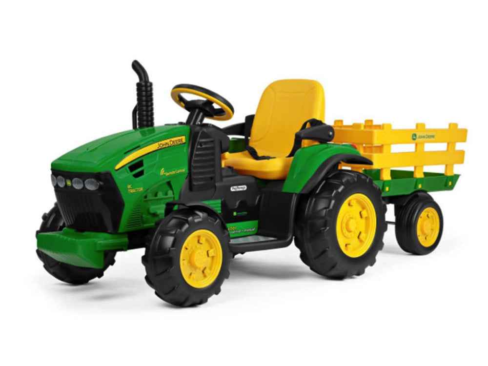 JOHN DEERE Trator John Deere + reboque com controle remoto